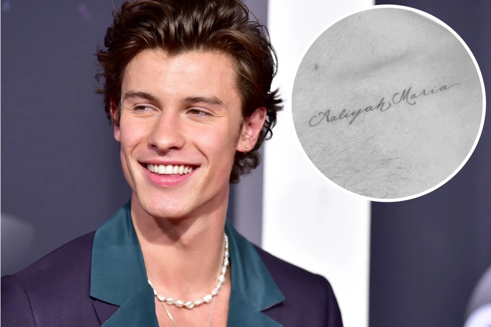 shawn mendes tattoo