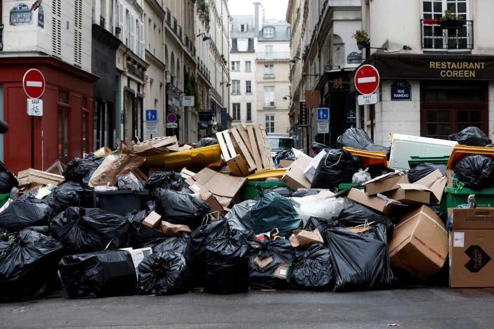 Paris Garbage Strike