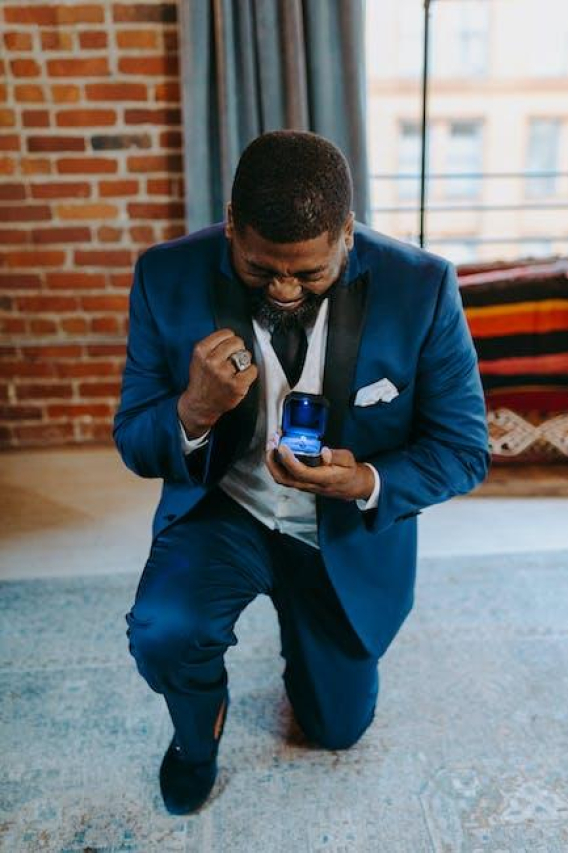 A Perfect Moment: Proposing at a Charming Restaurant