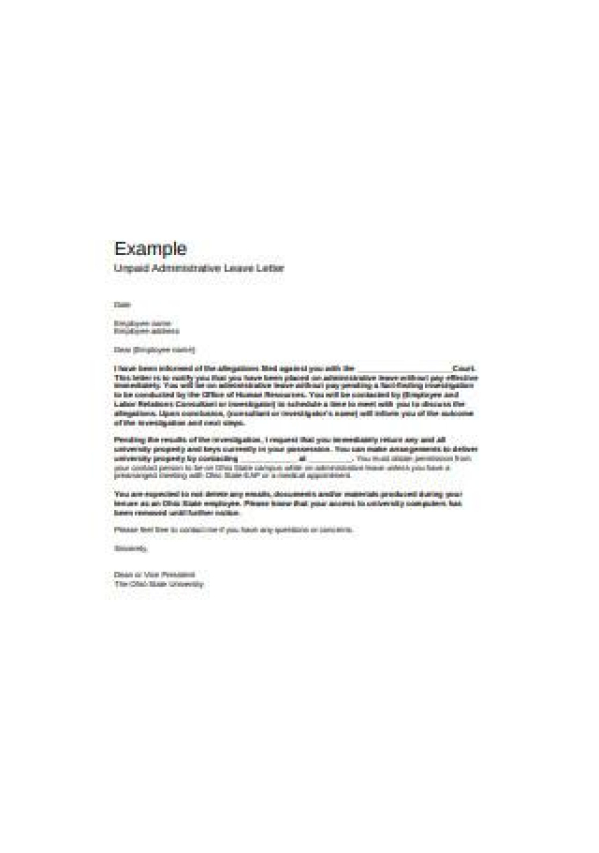 Navigating Unpaid Administrative Leave: Your Next Steps in Business