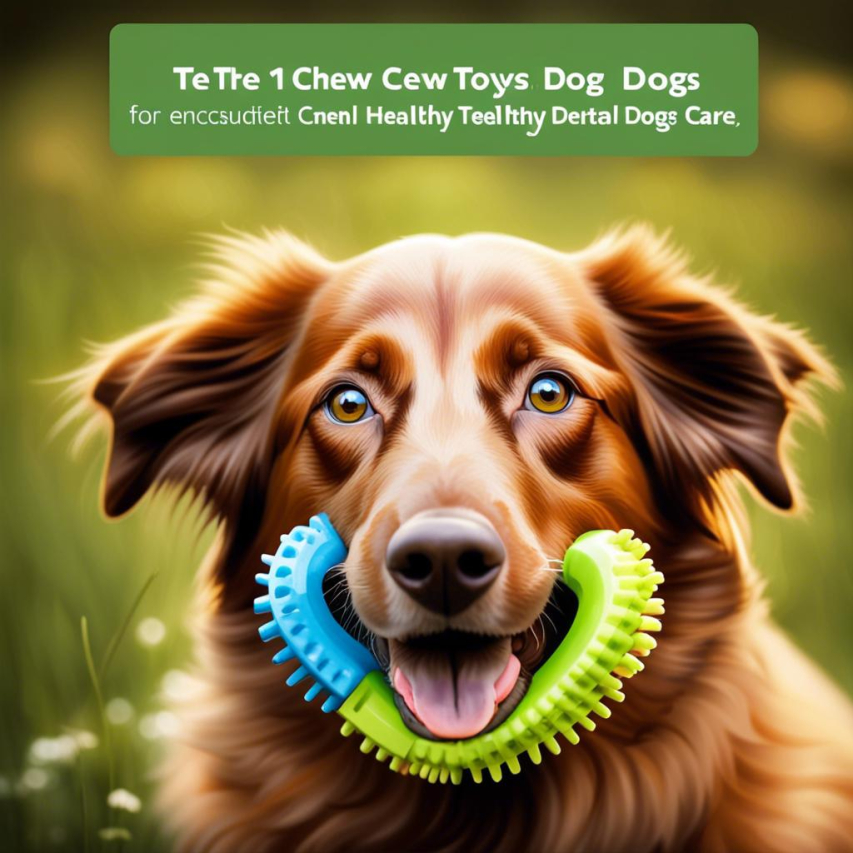 The Top 10 Chew Toys for Dogs: Expert-Recommended Options for Healthy Dental Care
