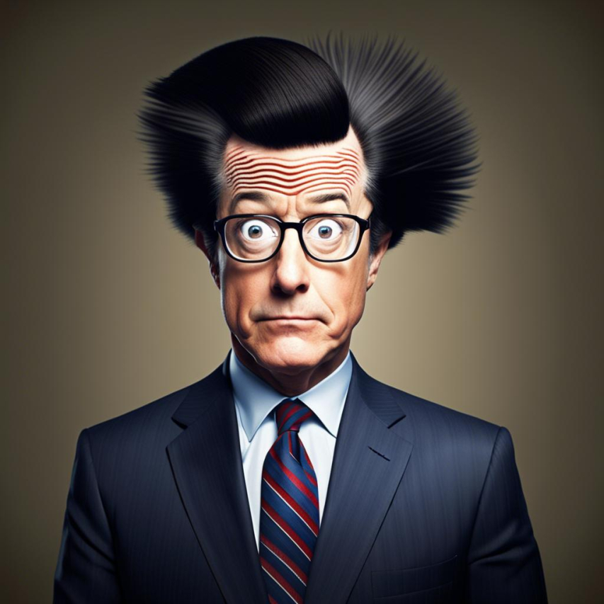 Is Stephen Colbert’s Toupee a Comedy Secret